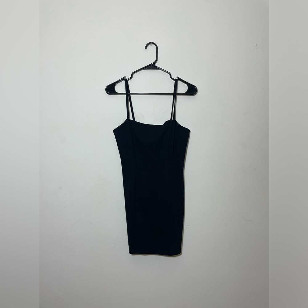 NWOT Illusory Black Bodycon Mini Dress
